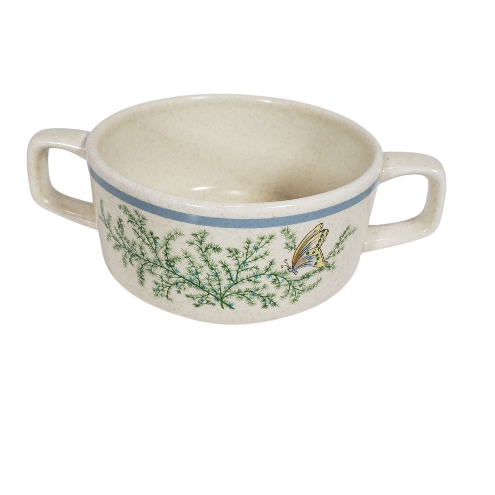 Vintage Lenox Temper-Ware Fancy Free Creamer Butterfly Dish